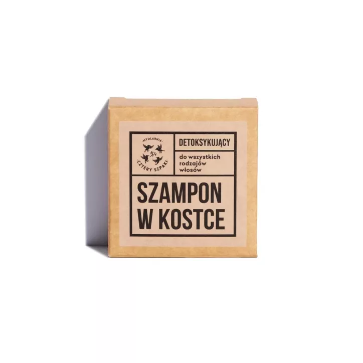 Szampon detoksykujący do włosów w kostce Szampon detoksykujący do włosów w kostce