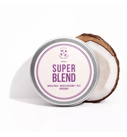 Masło Super Blend - shea + kakao + kokos - Cztery Szpaki