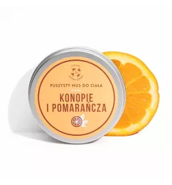 Mus do ciała Konopie i Pomarańcza - Cztery Szpaki
