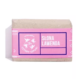 Peeling Słona Lawenda z solą morską i himalajską - Cztery Szpaki