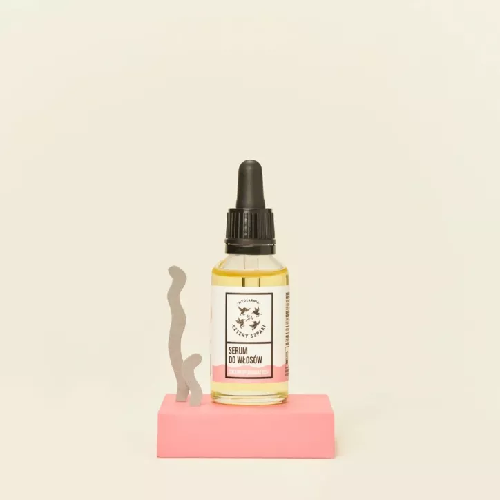 Serum do włosów średnioporowatych