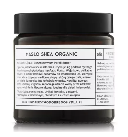 Organiczne Masło Shea - Ministerstwo Dobrego Mydła