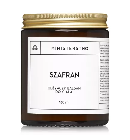 Odżywczy Balsam Do Ciała - Szafran - Ministerstwo Dobrego Mydła