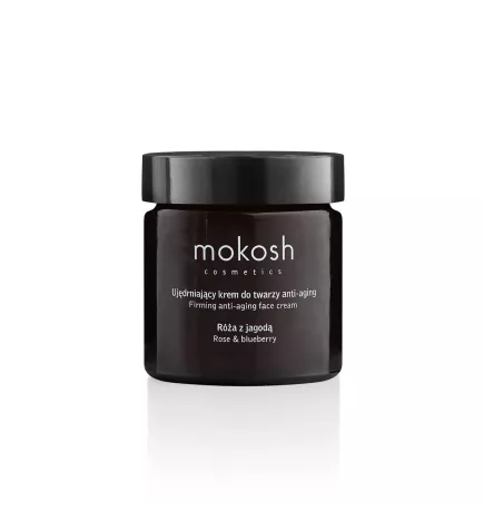 Ujędrniający krem do twarzy anti-aging „Róża z jagodą"