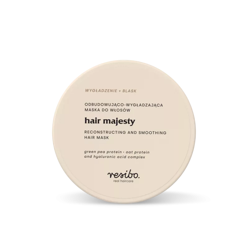 Hair Majesty Odbudowująco-Wygładzająca Maska Do Włosów 175Ml