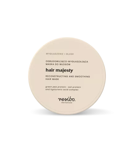 Hair Majesty Odbudowująco-Wygładzająca Maska Do Włosów 175Ml