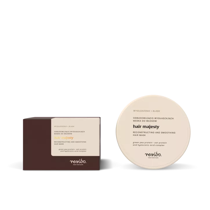 Hair Majesty Odbudowująco-Wygładzająca Maska Do Włosów 175Ml Hair Majesty Odbudowująco-Wygładzająca Maska Do Włosów 175Ml