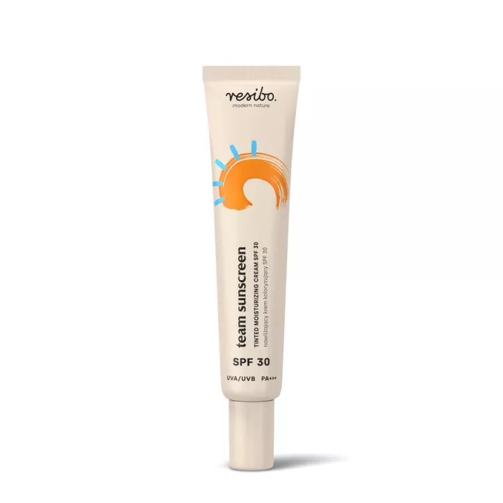 Team Sunscreen Nawilżający Krem Koloryzujący Spf30 40Ml