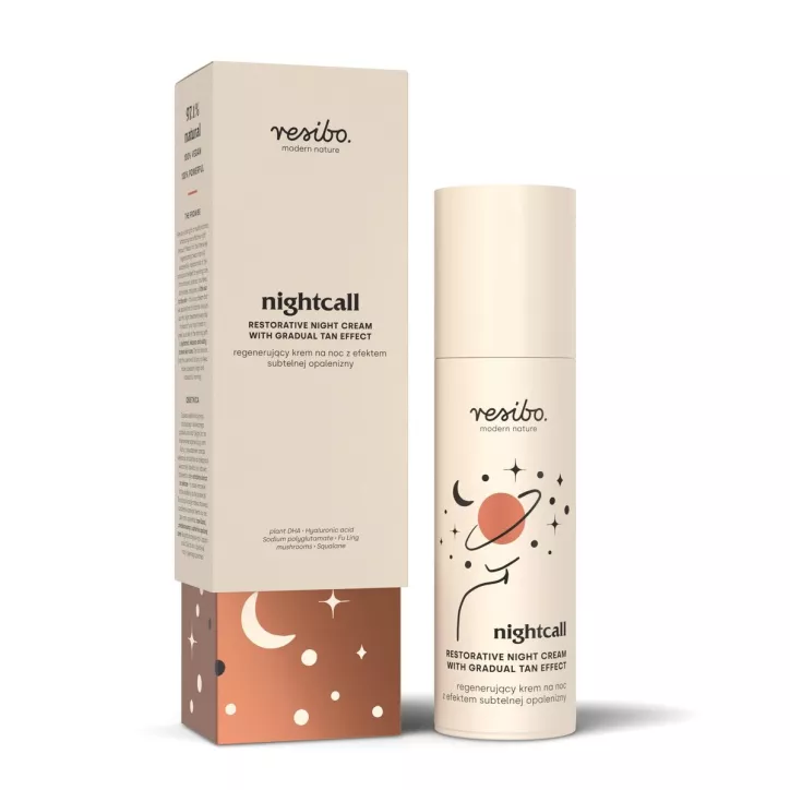 Nightcall Regenerujący Krem Na Noc Z Efektem Subtelmej Opalenizny 50 Ml Nightcall Regenerujący Krem Na Noc Z Efektem Subtelmej Opalenizny 50 Ml