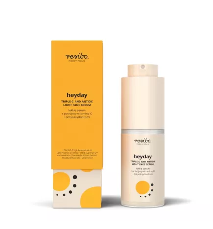 Heyday Lekkie Serum Z Potrójną Witaminą C I Antyoksydantami 30 Ml