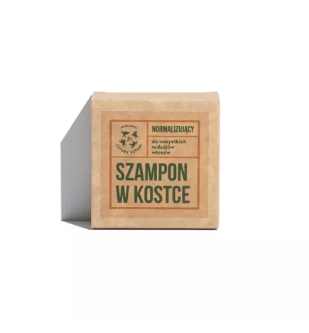 Szampon normalizujący do włosów w kostce - Cztery Szpaki