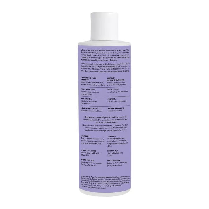 Żel Do Mycia Ciała Na Śliwki 300 Ml Żel Do Mycia Ciała Na Śliwki 300 Ml