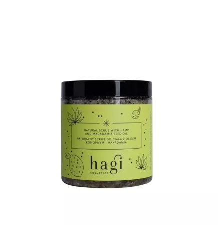 Scrub Do Ciała Z Olejem Konopnym I Makadamia 280 G