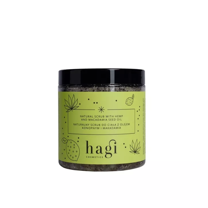 Scrub Do Ciała Z Olejem Konopnym I Makadamia 280 G Scrub Do Ciała Z Olejem Konopnym I Makadamia 280 G
