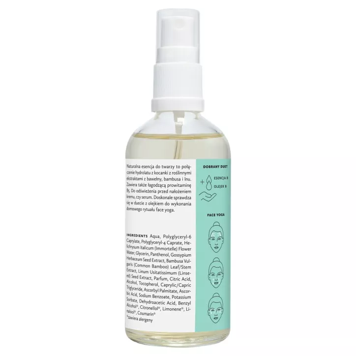 Naturalna Esencja Do Twarzy Łagodzenie (Bawełna) 100 Ml