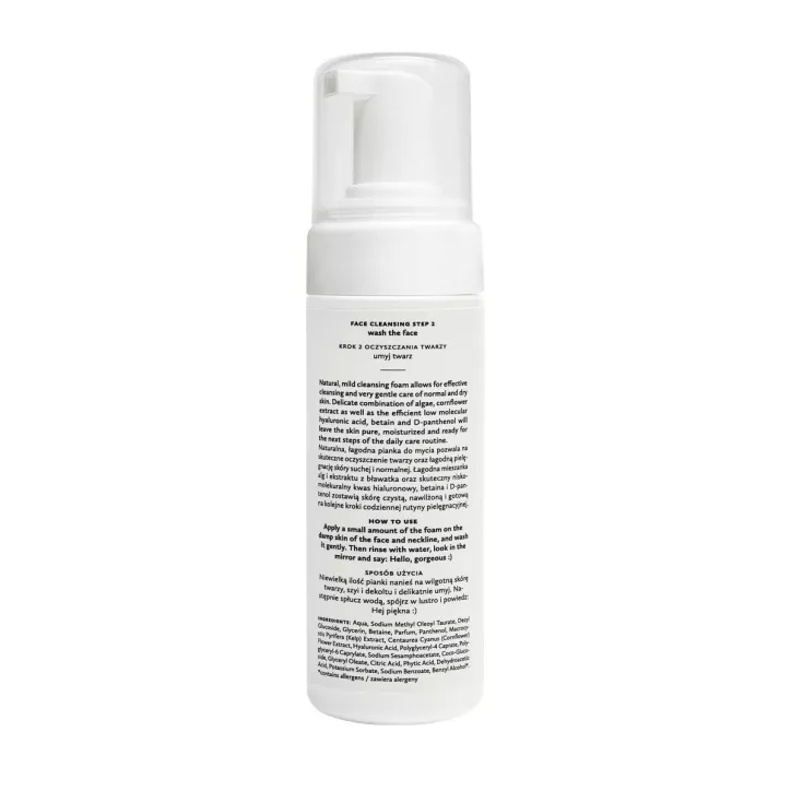 Naturalna Pianka Do Mycia Twarzy 150 Ml Naturalna Pianka Do Mycia Twarzy 150 Ml