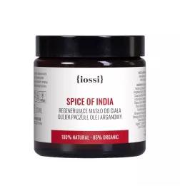 Spice of India. Regenerujące masło do ciała z olejkiem paczuli i olejem    arganowym – naturalny kosmetyk | Sklep Iossi