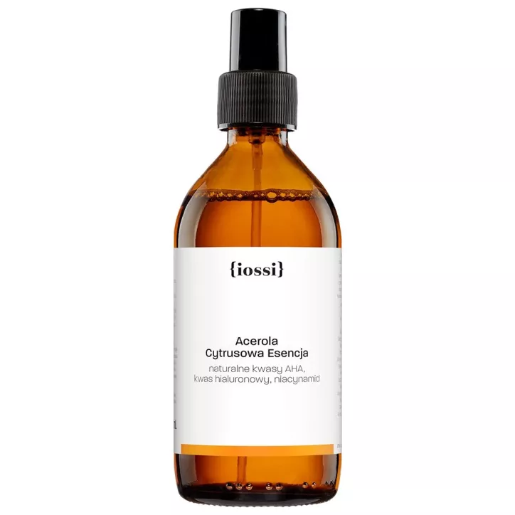 Acerola. Cytrusowa esencja  z naturalnymi kwasami AHA, kwasem hialuronowym i Niacynamidem