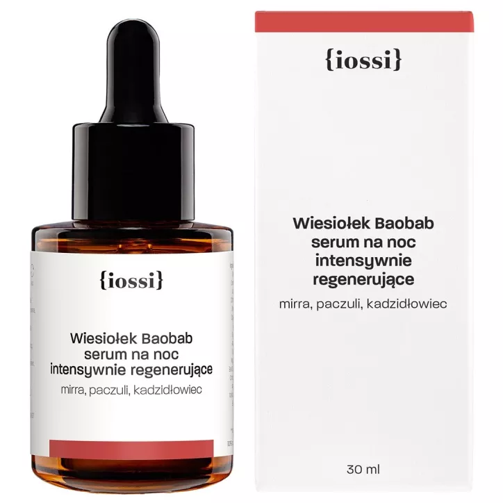 Wiesiołek Baobab. Serum intensywna nocna regeneracja Wiesiołek Baobab. Serum intensywna nocna regeneracja