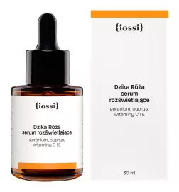 Dzika Róża. Serum rozświetlające z geranium, cyprysem i witaminami C i E