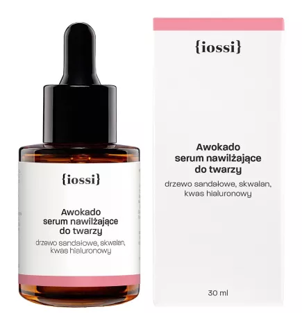Awokado. Serum nawilżająco wygładzające z drzewem sandałowym i kwasem hialuronowym