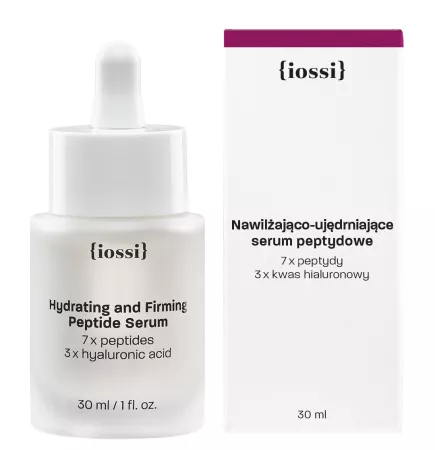 Nawilżająco Ujędrniające Serum Peptydowe. 7 x peptydy. 3 x kwas hialuronowy