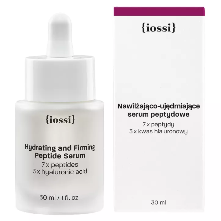 Nawilżająco Ujędrniające Serum Peptydowe. 7 x peptydy. 3 x kwas hialuronowy Nawilżająco Ujędrniające Serum Peptydowe. 7 x peptydy. 3 x kwas hialuronowy