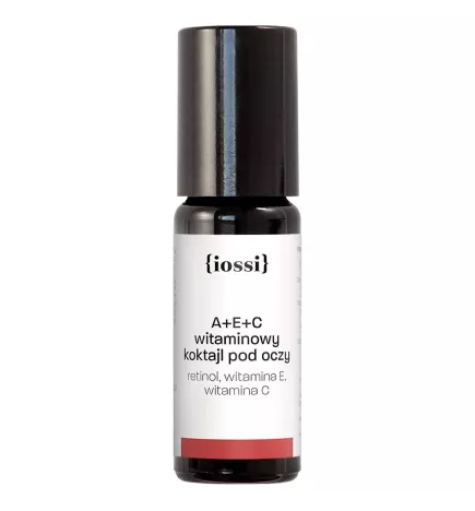 A+E+C Witaminowy koktajl pod oczy. Retinol, witaminy E i C – naturalny kosmetyk | Sklep Iossi
