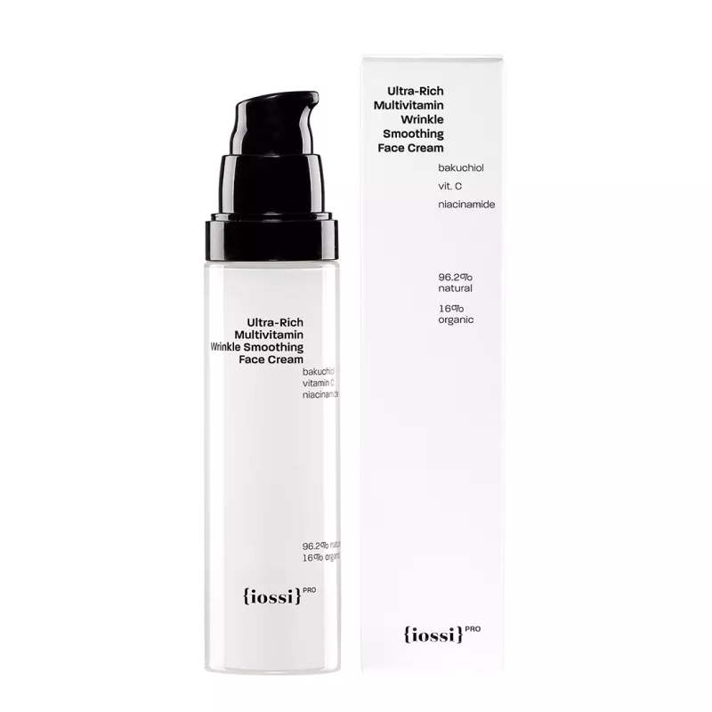 Ultra-Rich Multivitamin Wrinkle Smoothing Face Cream – naturalny kosmetyk | Sklep Iossi