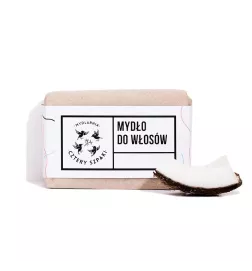 Mydło do włosów z olejem rycynowym