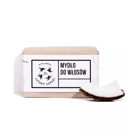 Mydło do włosów z olejem rycynowym