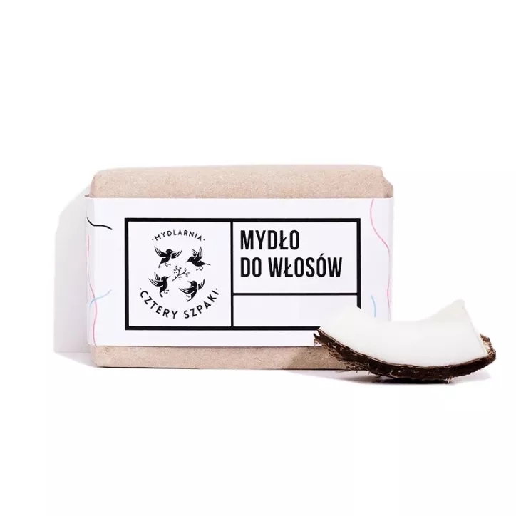 Mydło do włosów z olejem rycynowym