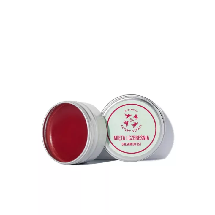 Balsam do ust Mięta i Czereśnia Balsam do ust Mięta i Czereśnia