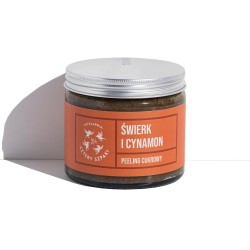 Peeling świerk i cynamon