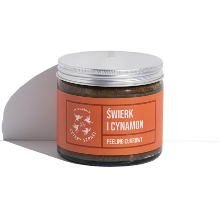 Peeling świerk i cynamon