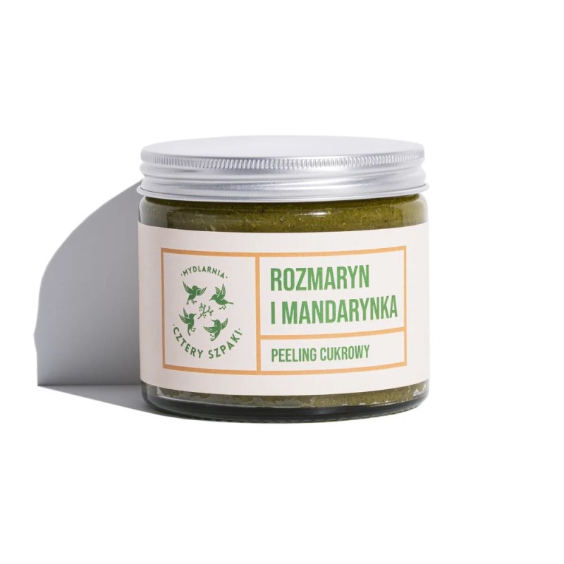 Peeling Rozmaryn Mandarynka - Cztery Szpaki
