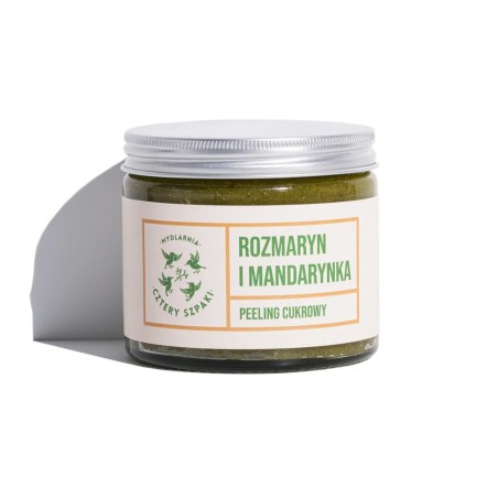 Peeling Rozmaryn Mandarynka - Cztery Szpaki
