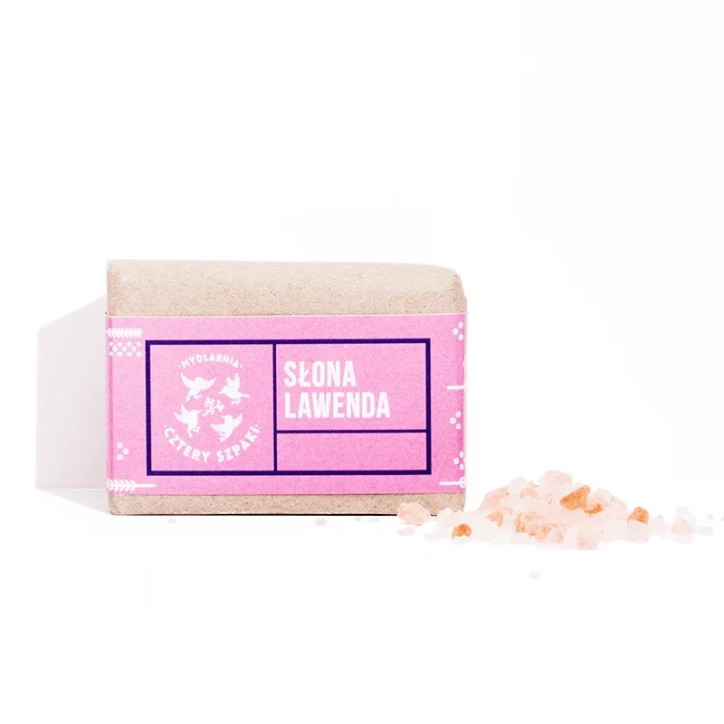 Peeling Słona Lawenda z solą morską i himalajską Peeling Słona Lawenda z solą morską i himalajską
