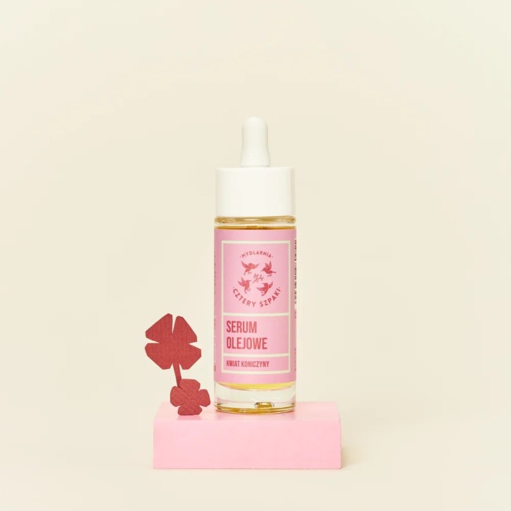 Serum olejowe - kwiat koniczyny Serum olejowe - kwiat koniczyny