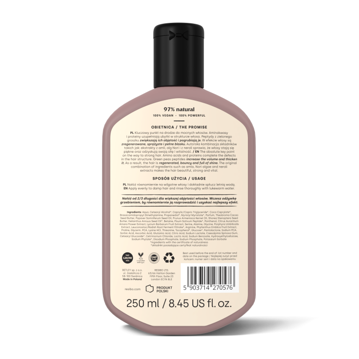 Hair Recharger Odżywka Regenerująca - Proteinowa 250 Ml Hair Recharger Odżywka Regenerująca - Proteinowa 250 Ml