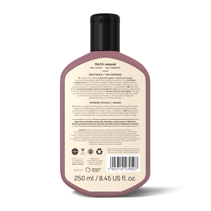 Deep Wash - Szampon Mocno Oczyszczający 250 Ml Deep Wash - Szampon Mocno Oczyszczający 250 Ml
