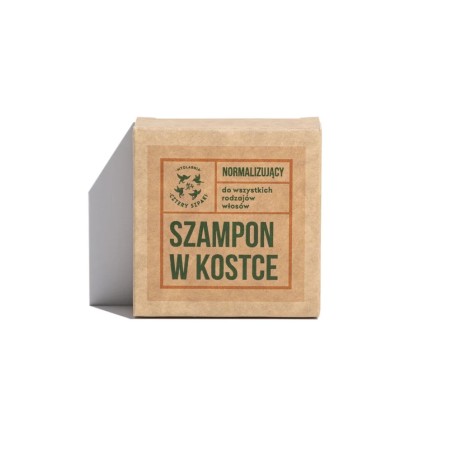 Szampon normalizujący do włosów w kostce - Cztery Szpaki