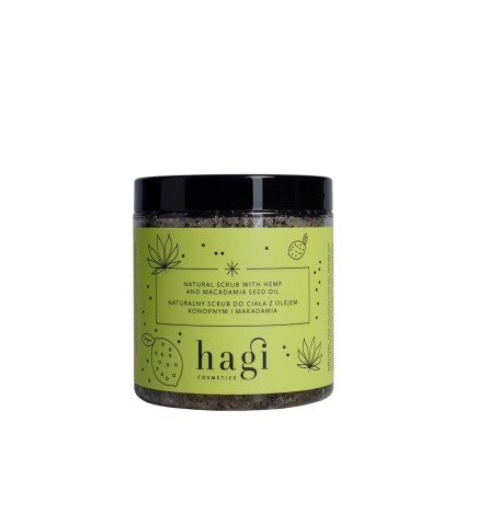 Scrub Do Ciała Z Olejem Konopnym I Makadamia 280 G