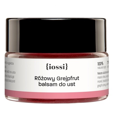 Różowy grejpfrut. Balsam do ust – naturalny kosmetyk | Sklep Iossi