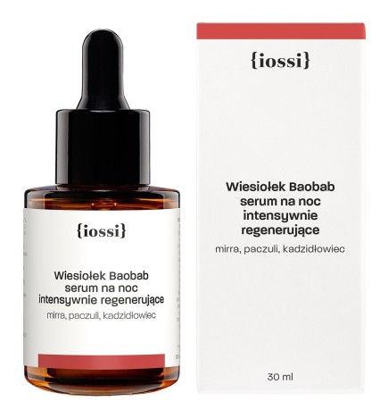 Wiesiołek Baobab. Serum intensywna nocna regeneracja