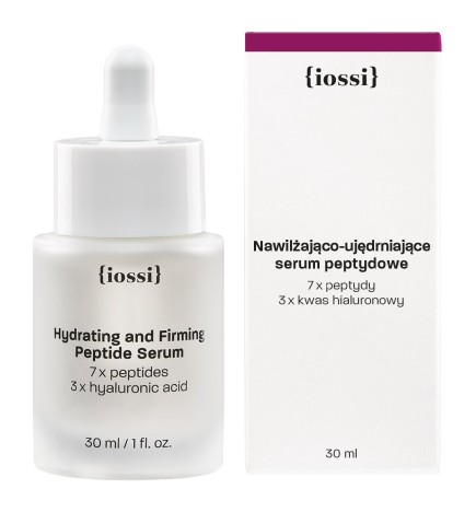 Nawilżająco Ujędrniające Serum Peptydowe. 7 x peptydy. 3 x kwas hialuronowy