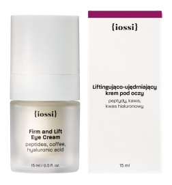 Firm and Lift Eye Cream peptides, coffee, hyaluronic acid