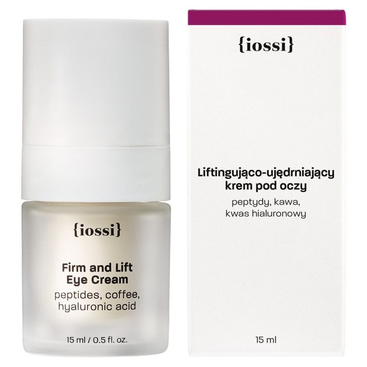Firm and Lift Eye Cream peptides, coffee, hyaluronic acid Firm and Lift Eye Cream peptides, coffee, hyaluronic acid
