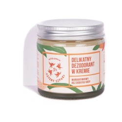 Delikatny dezodorant w kremie mandarynkowy - Cztery Szpaki