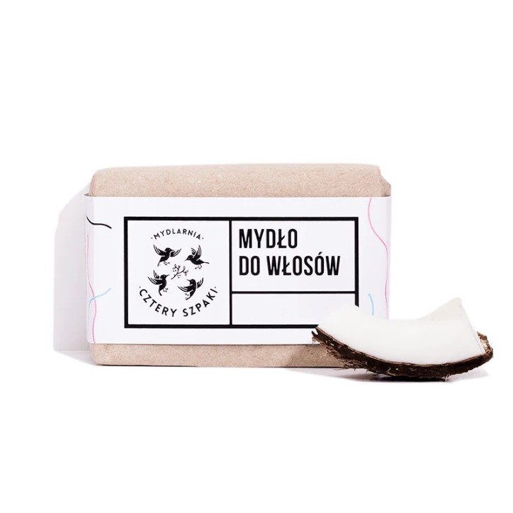 Mydło do włosów z olejem rycynowym Mydło do włosów z olejem rycynowym